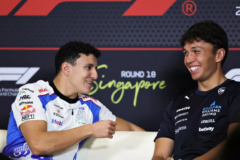 Isack Hadjar, Racing Bulls Team, Alexander Albon, Williams