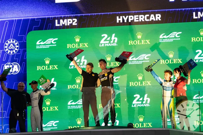  Pole sitter Hypercar, #12 Cadillac Hertz Team Jota Cadillac V-SeriesR: Alex Lynn, LMGT3, #27 Heart Of Racing Team Aston Martin Vantage AMR LMGT3: Mattia Drudi, LMP2, #29 TDS Racing Oreca 07 - Gibson: Mathias Beche