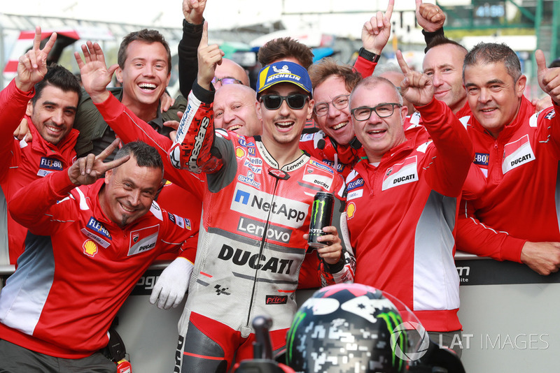 Peraih pole, Jorge Lorenzo, Ducati Team
