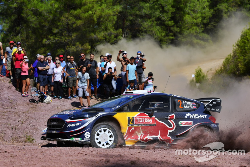 Elfyn Evans, Daniel Barritt, M-Sport Ford WRT Ford Fiesta WRC