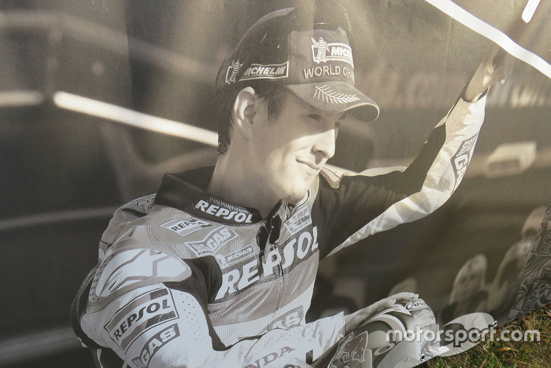 Het Nicky Hayden Memorial-monument