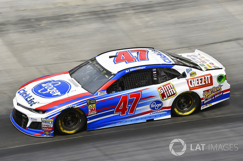 25. A.J. Allmendinger, JTG Daugherty Racing, Chevrolet Camaro Kroger ClickList