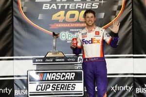 Race Winner Denny Hamlin, Joe Gibbs Racing, Toyota Camry
