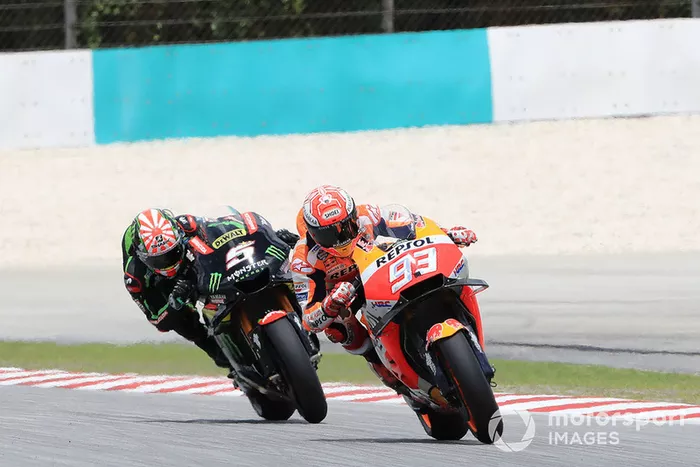 Marc Marquez, Repsol Honda Team, Johann Zarco, Monster Yamaha Tech 3