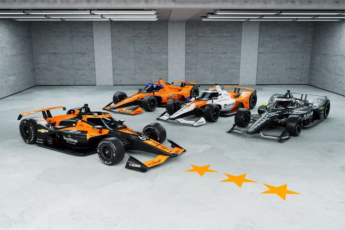 Decoración de Arrow McLaren SP para Indy500