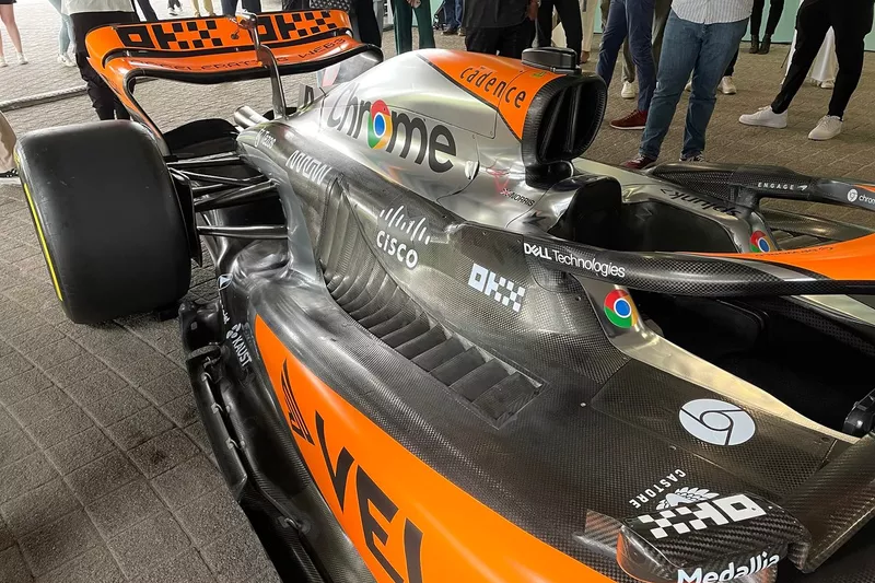 La livrée spéciale de McLaren pour Silverstone