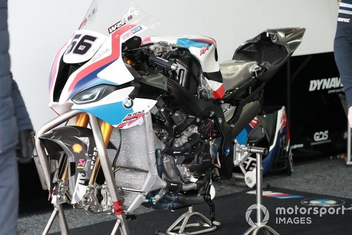 La moto de Tom Sykes, BMW Motorrad WorldSBK Team