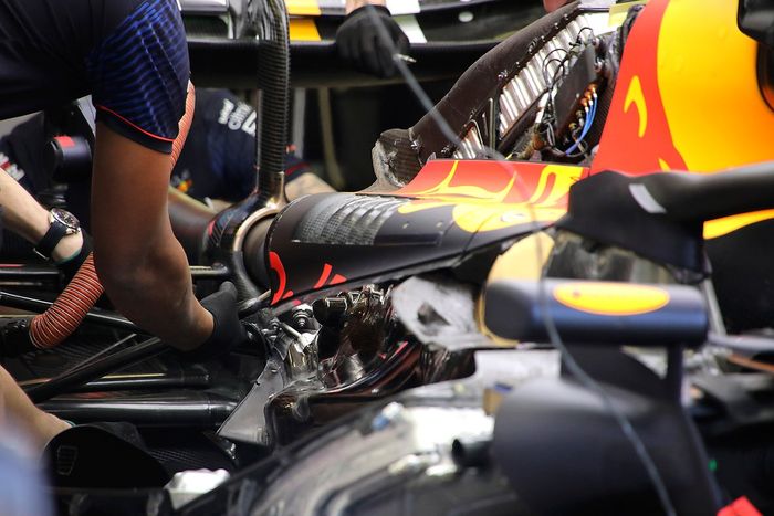 Motor del Red Bull Racing RB19
