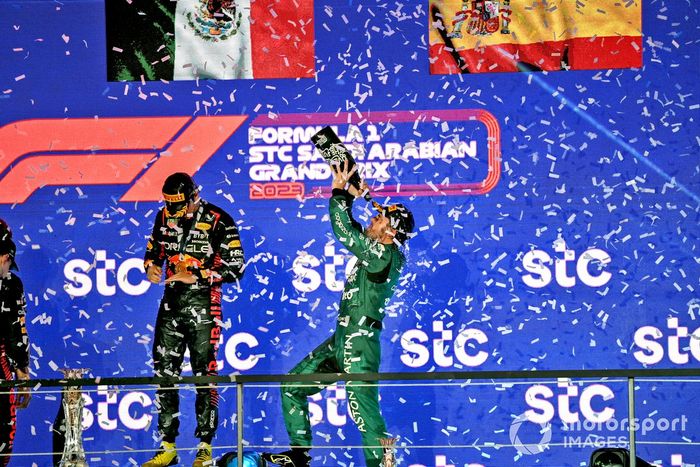 117- Fernando Alonso, 3º en el GP de Arabia Saudí 2023 con Aston Martin