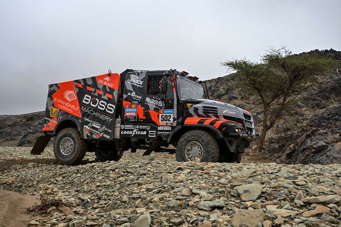 #502 Boss Machinery Team De Rooy Iveco: Janus van Kasteren, Darek Rodewald, Marcel Snijders