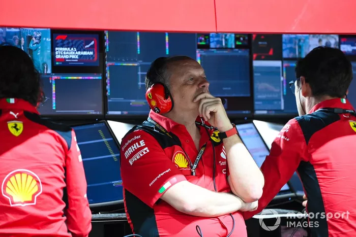 Frederic Vasseur, Director del equipo y Director General de la Scuderia Ferrari