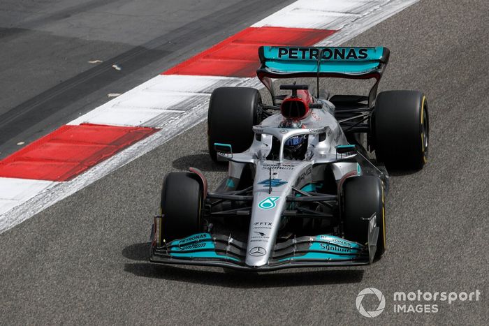 George Russell, Mercedes W13

