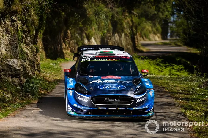Elfyn Evans, Scott Martin, M-Sport Ford WRT Ford Fiesta WRC