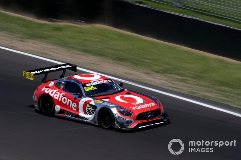 4. #888 Mercedes-AMG Team Vodafone Mercedes AMG GT GT3: Craig Lowndes, Jamie Whincup, Shane van Gisbergen