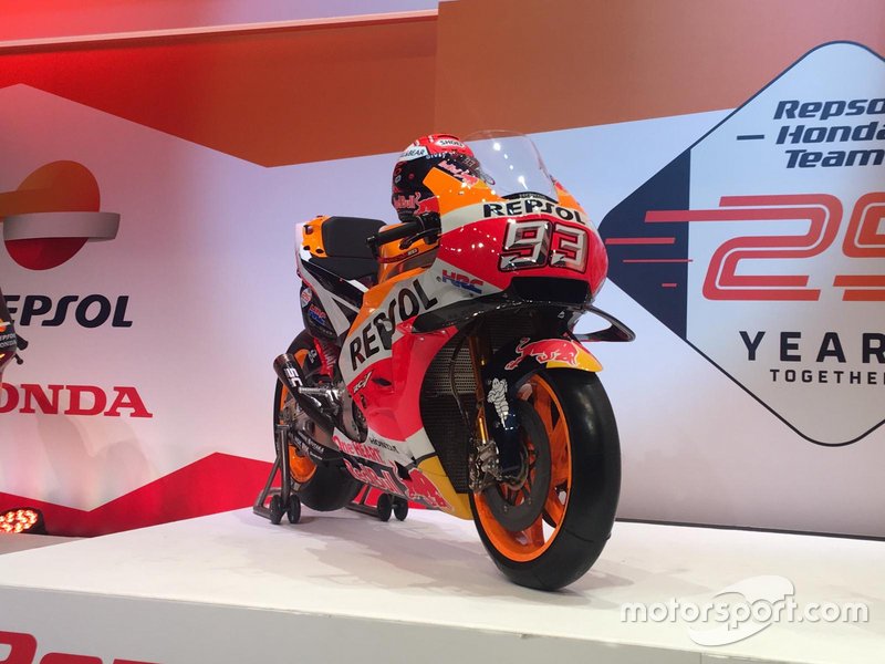 La moto di Marc Márquez, Honda HRC