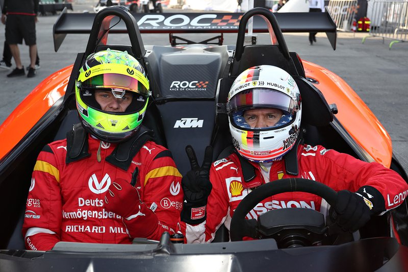 Sebastian Vettel, Mick Schumacher