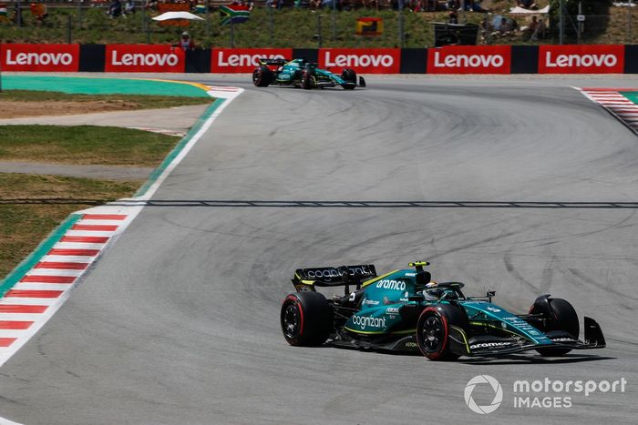 Sebastian Vettel, Aston Martin AMR22, Lance Stroll, Aston Martin AMR22 