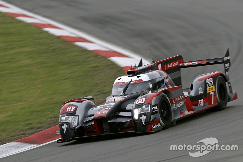 #7 Audi Sport Team Joest Audi R18: Marcel Fässler, Andre Lotterer