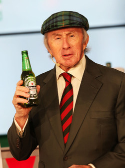 Jackie Stewart, all'annuncio della sponsorizzazione Heineken