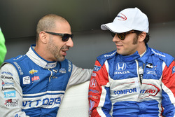 Tony Kanaan, Chip Ganassi Racing, Chevrolet, Luca Filippi, Dale Coyne Racing, Honda
