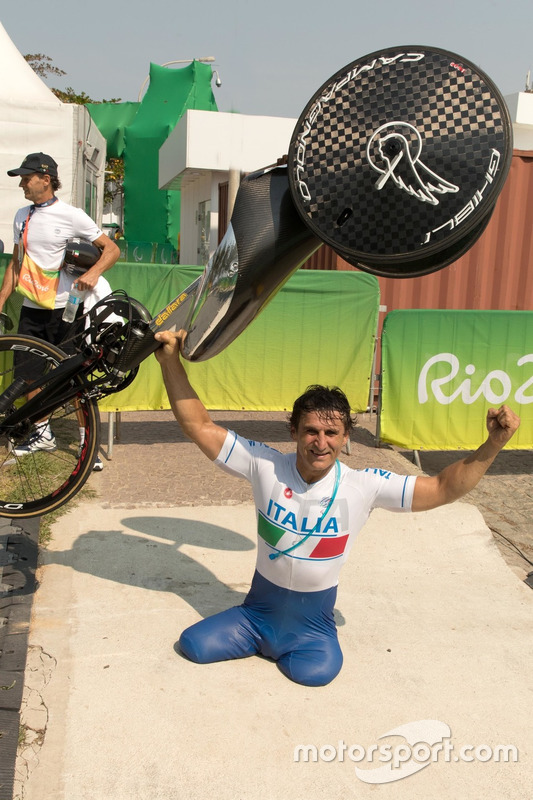 Alex Zanardi at the Rio de Janeiro Paralympic Games