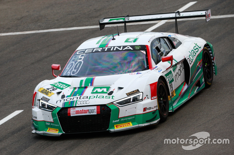 #29 Montaplast by Land-Motorsport, Audi R8 LMS: Connor De Phillippi, Christopher Mies