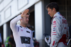 Sam Bird, DS Virgin Racing, e Loic Duval, Dragon Racing