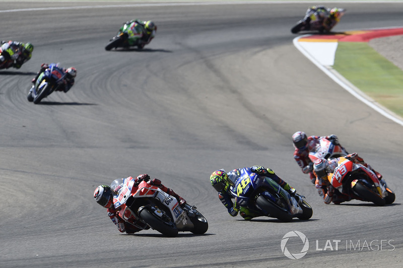 Jorge Lorenzo, Valentino Rossi, Marc Márquez