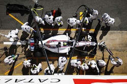 Práctica de pitstop de Felipe Massa, Williams FW40