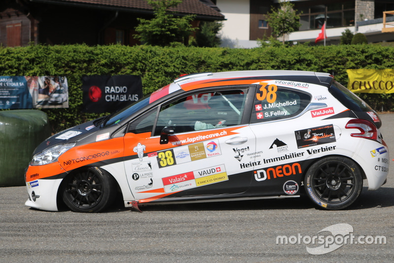 Jonathan Michellod, Stéphane Fellay, Peugeot 208 R2, Atelier de la Tzoumaz