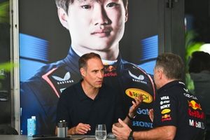 Oliver Mintzlaff, Managing director Red Bull GmbH, Christian Horner, Team Principal Red Bull Racing