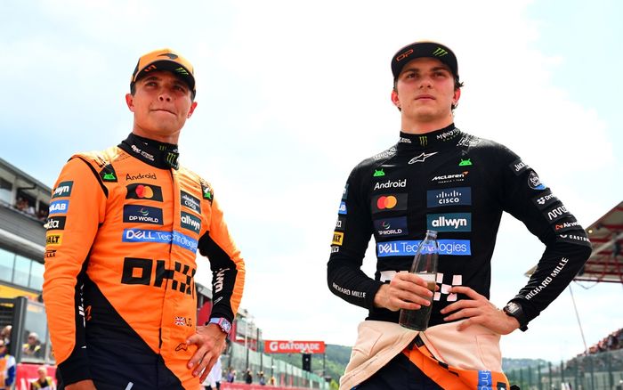 Lando Norris, McLaren, Oscar Piastri, McLaren