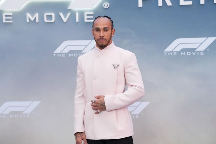 Lewis Hamilton at the World Premiere of F1 The Movie
