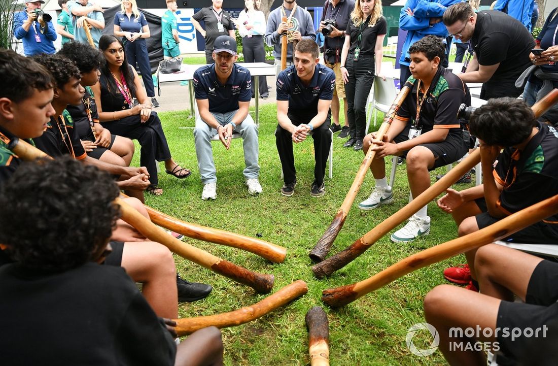 Pierre Gasly, Alpine, Jack Doohan, Alpine dołączają do niektórych zawodników Didgeredoo