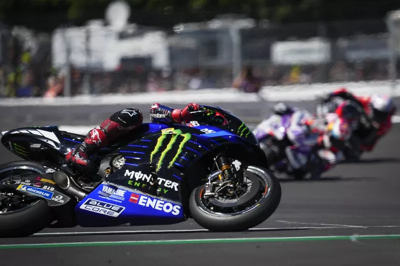 Fabio Quartararo pendant son long-lap