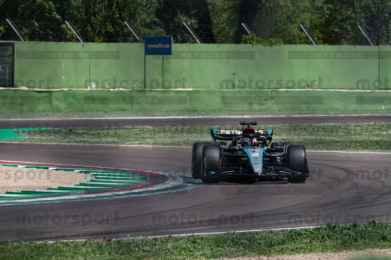 Andrea Kimi Antonelli, pruebas de Mercedes en Imola 