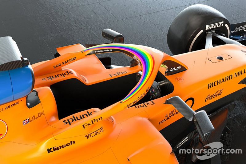 McLaren, decoración 2020 