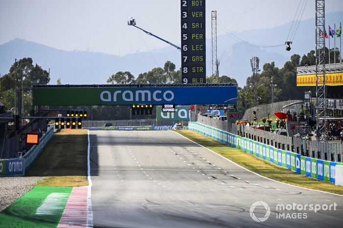 Luces amarillas de Safety Car Virtual