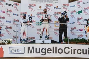 Podio: Luca Pastorelli, Krypton Motorsport, Bashar Mardini, Tsunami RT, Piergiacomo Randazzo, AB Racing