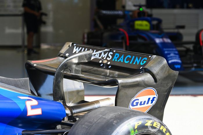 Detalles técnicos del Williams FW45