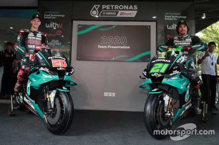 Fabio Quartararo et Franco Morbidelli, Petronas Yamaha SRT