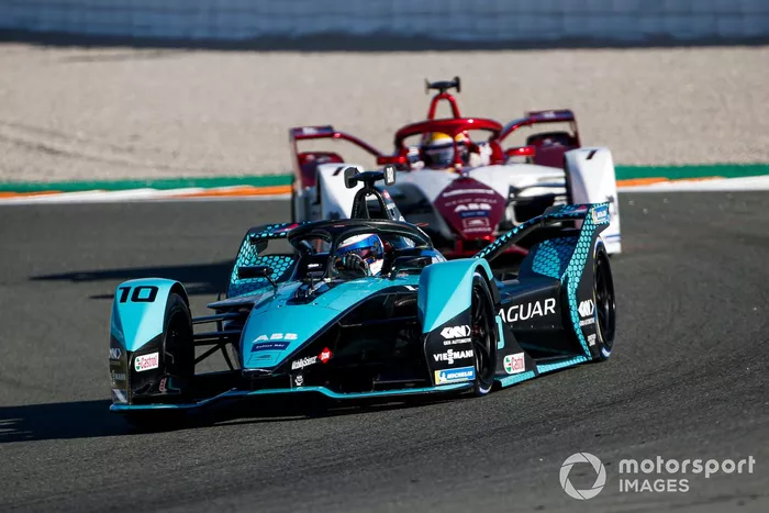 Sam Bird, Panasonic Jaguar Racing, Jaguar I-Type 5, Sergio Sette Camara, Dragon Penske Autosport, Penske EV-4