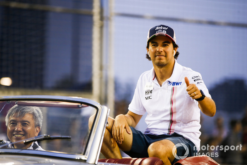 Versenyzői parádé Szingapúrból - F1 2018