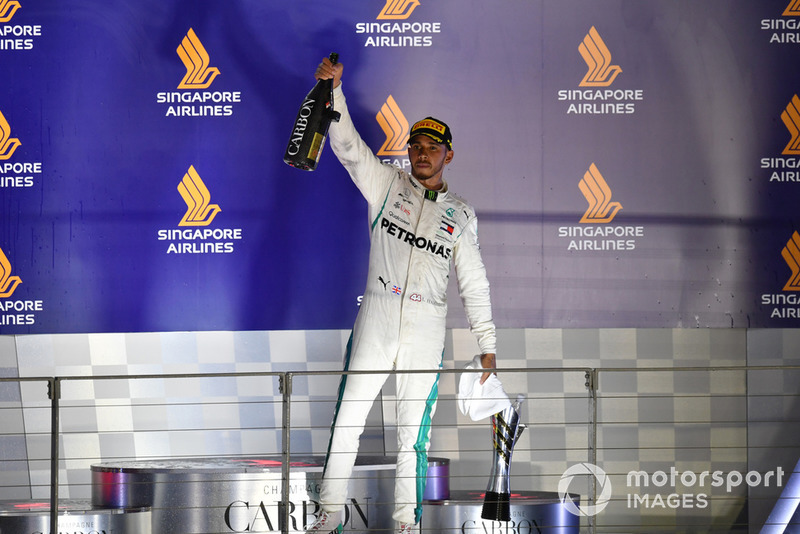 Pemenang GP Singapura 2018: Lewis Hamilton, Mercedes-AMG F1