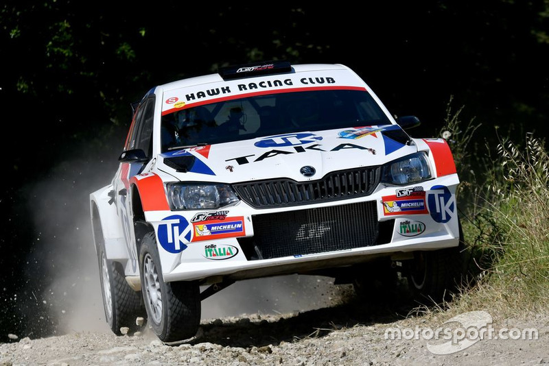 Giacomo Costenaro, Justin Bardini, Skoda Fabia R5, Hawk Racing Club