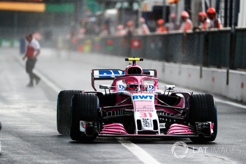 8 місце — Естебан Окон, Force India — 77