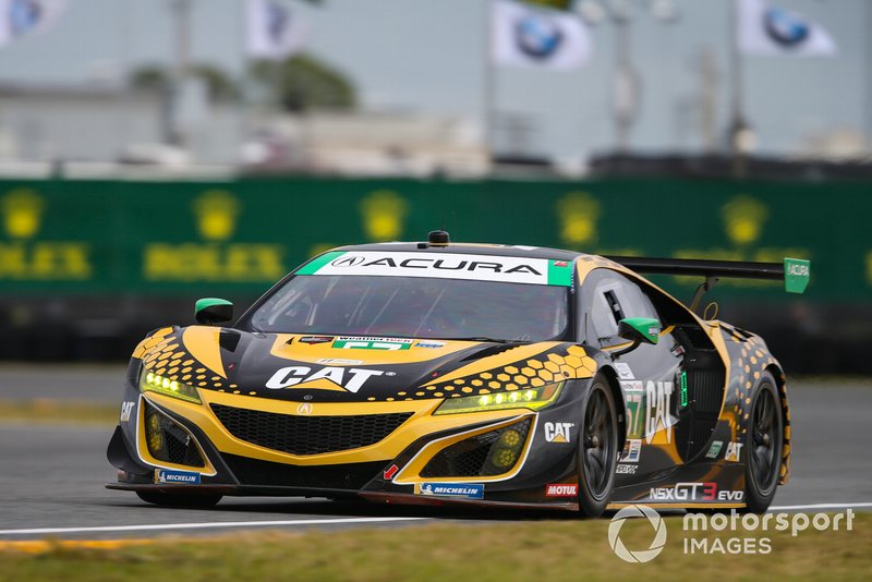 #57 Meyer Shank Racing w/ Curb-Agajanian Acura NSX GT3, GTD: Katherine Legge, Ana Beatriz, Simona De Silvestro, Christina Nielsen