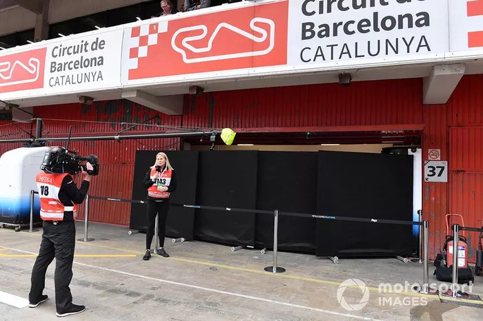 El box de Williams Racing