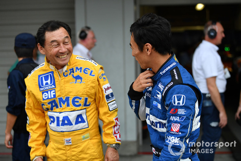 Satoru Nakajima és Takuma Sato