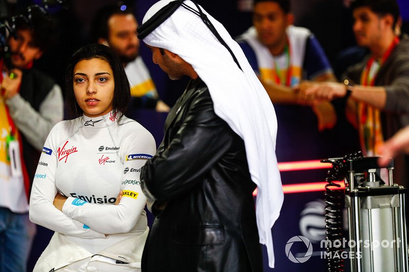 Amna Al Qubaisi, Envision Virgin Racing dans le garage